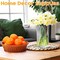 24PCS Artificial Oranges for Decoration, Realistic Faux Orange Fruits, 3-Inch Lifelike Foam Citrus Display for Fruit Bowls, Table Centerpieces, Home Kitchen Decor, Wedding Party & Photography Props